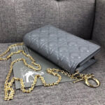 Christian Dior Lady Dior Pouch Blue